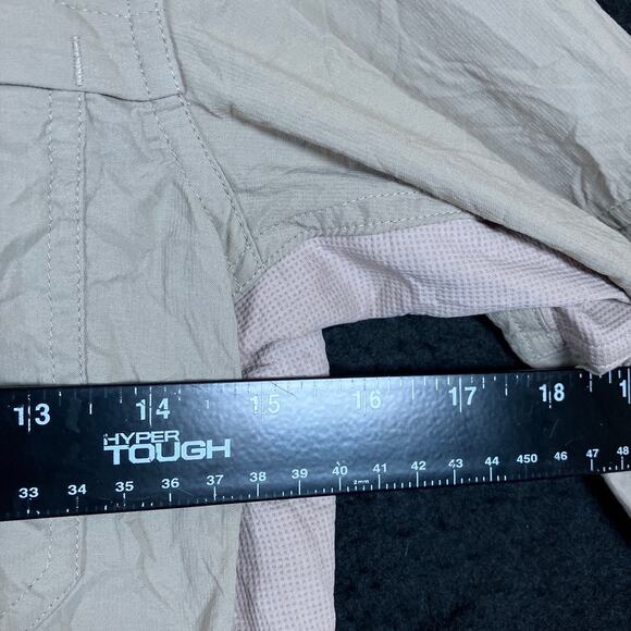 REI CO OP Womens Shirt Brown Sahara Button Down Breathable Stretch XS - Picture 8 of 12